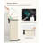 Ashaan Metal Step On Kitchen Trash Can - 40L-2063119440