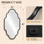  Ensemble de 2 miroirs muraux Modern-98127004-98127009