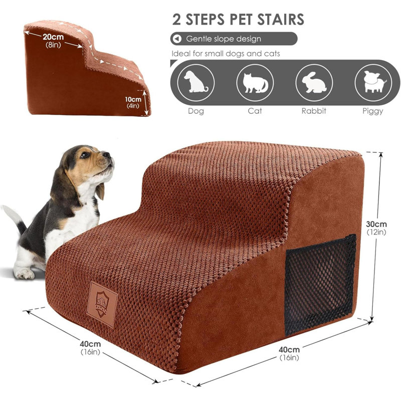 Fabric Floor Cushion, Brown