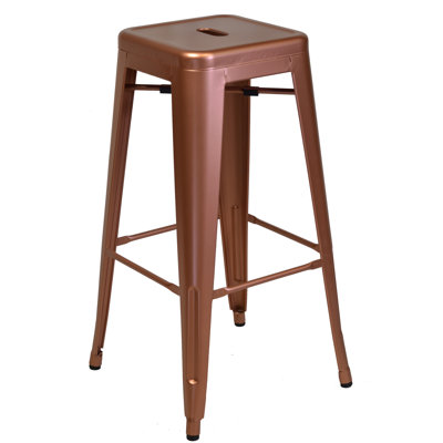 Tabouret de bar en acier inoxydable