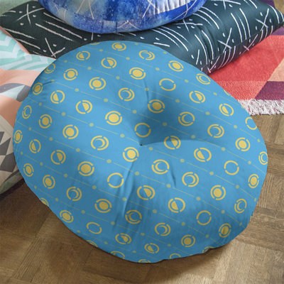 Coussin de sol à phases de lune classiques