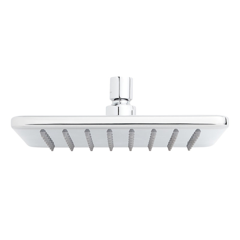 Berwyn Rainfall Shower Head - 2.5 gpm - Matte Black, 2.5 GPM, Matte Black
