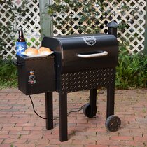 Epic International Offset Propane Portable 411 Square Inches Smoker & Grill