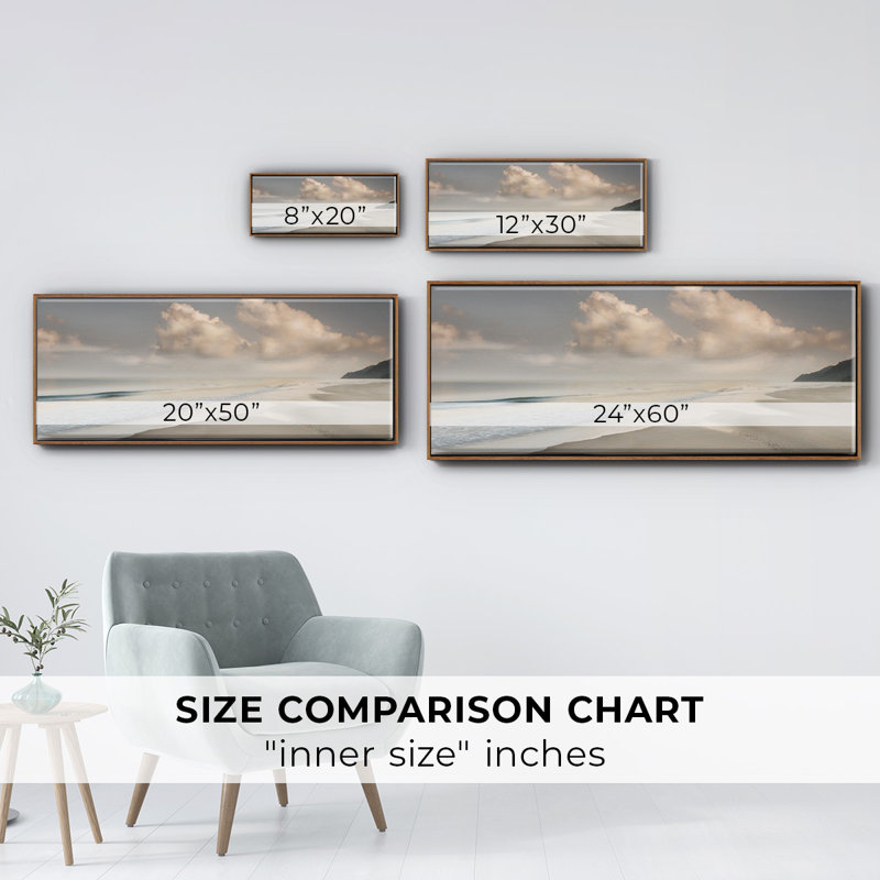 Brighton Shore- Framed Canvas