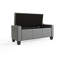 Ashley Fabric Upholstered Bench with Flip Top-115280964