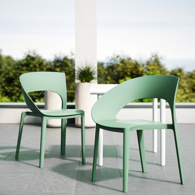 Chaise d'appoint Haze, Vert brume