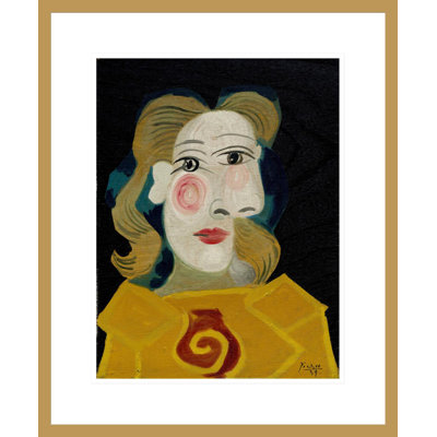 Tête de femme (Dora Maar) (Tête de femme (Dora Maar)) par Pablo Picasso, impression giclée encadrée