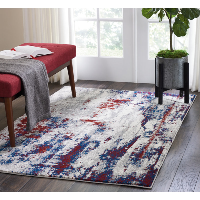 West Stockbridge Abstract Area Rug, Rectangle 239 x 320cm