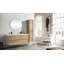 Ensemble de meuble-lavabo double mural 60 po Seavy-117611135