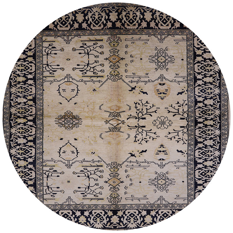 Hamblin Oriental Indoor Rug, Round 5'