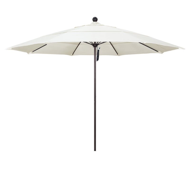 Parasol de marché 11 pi Hibo, Bronze, Toile - Pacifica