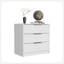 Commode H 27 po, commode 3 tiroirs, plateau, blanc-1342259569