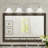 Aquala 4 - Light Dimmable Vanity Light-20317199