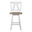 Tabouret de comptoir pivotant 24 po Keswick-1965340740