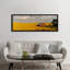 «Panoramic Barn in a Wheat Field in Palouse, Washington», reproduction de photo sur toile-801501939-721842036