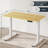 Electric Standing Desk Adjustable Height Desk with Two-Piece Tabletop-665317909-665317928