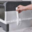 Clairan Plastic Enclosed Litter Box with Scoop