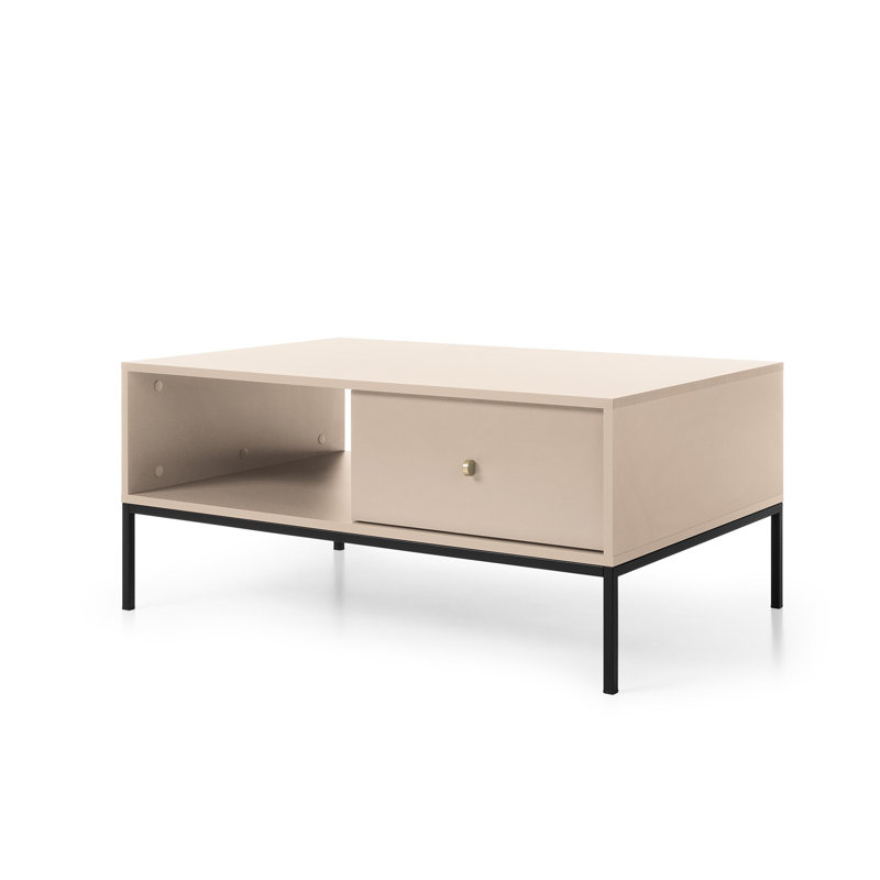 Itch Four Leg Coffee Table with Storage