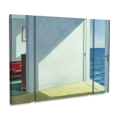 Ensemble de 3 panneaux d'art Edward Hopper
