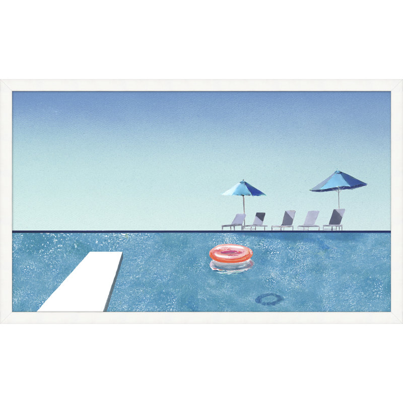 Poolside 2 Print by Nathan Turner