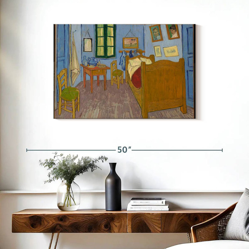 Chambre à coucher à Arles, H 24 po x l 36 po