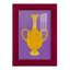 Vase néon Bethzy II encadré sur papier-1318386194-1318386193