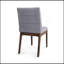 Chaises de salle à manger rembourrées avec pieds en caoutchouc (ensemble de 2)-1481324608