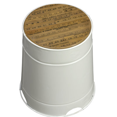 Sang Solid Wood Accent Stool