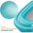 Inflatable Pool Lounger Float, Water Hammock Floatie For Swimming Pool Tanning Lounge Floating Pool Party Toy For Adults Kids