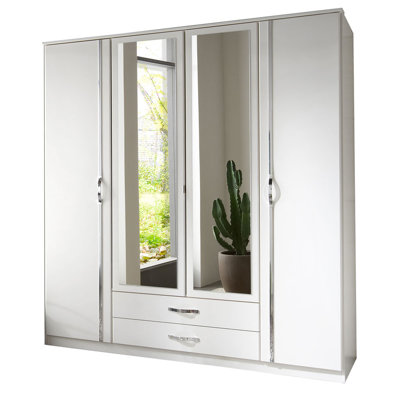 4 Door Manufactured Wood Wardrobe