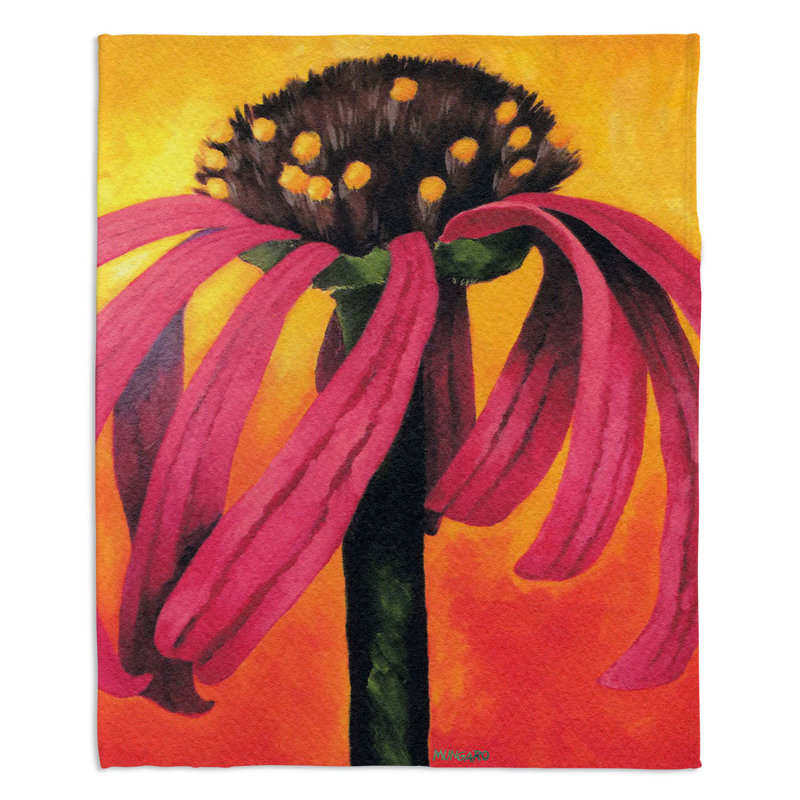 Hand Woven Throw Blanket, 51" x 60"