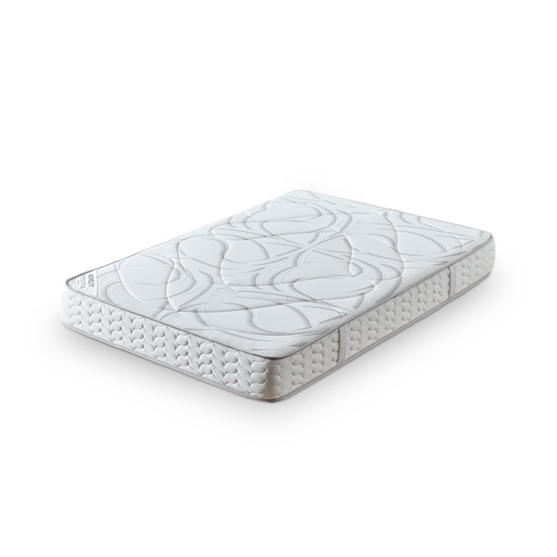 8” Vanguard Medium-Firm Mattress – Made in NJ – Durable Support & Comfort – CertiPUR-US Foam & Reinforced Coils – Fiberglass-Free – Bed in a Box