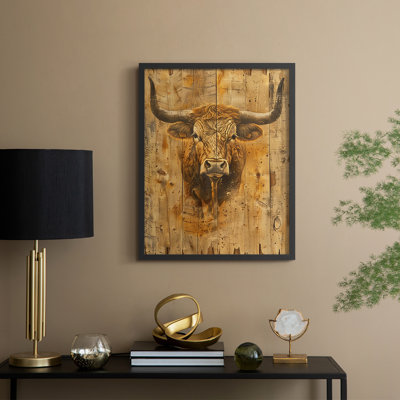 ANIMALS Series DV  -Premium Framed Print -Ready to Hang - No Nails Required
