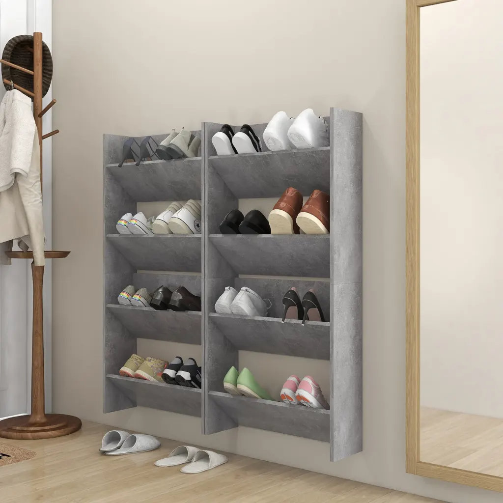 Simple wooden sales shoe rack