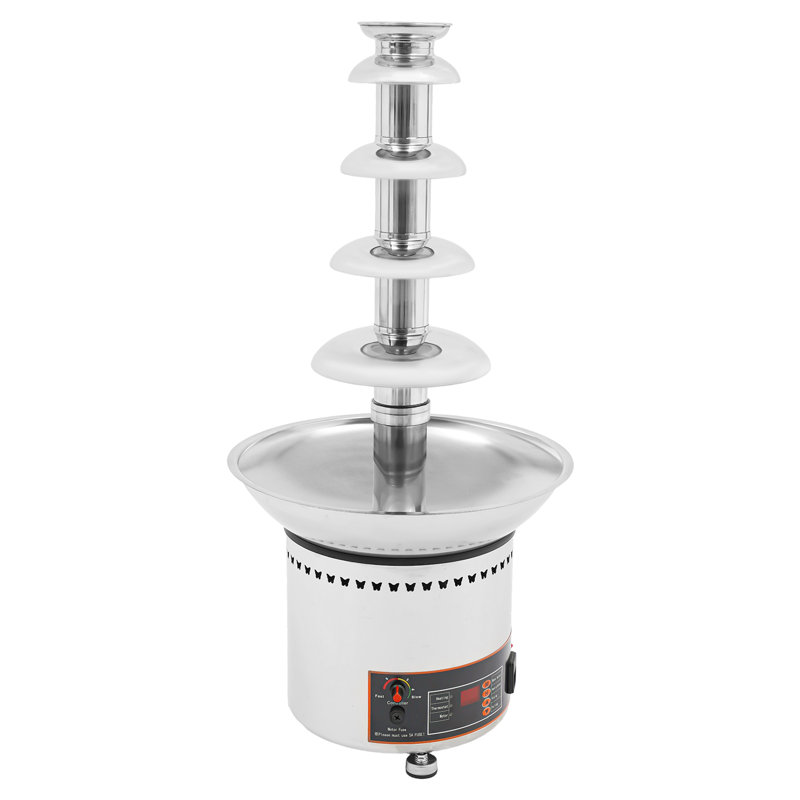 8.82 lbs Electric Chocolate Melting Fountain Machine Chocolate Fountain