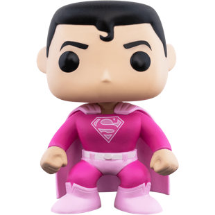 Funko Pop: Vinyl Figure - Superman - Breast Cancer Awareness #349