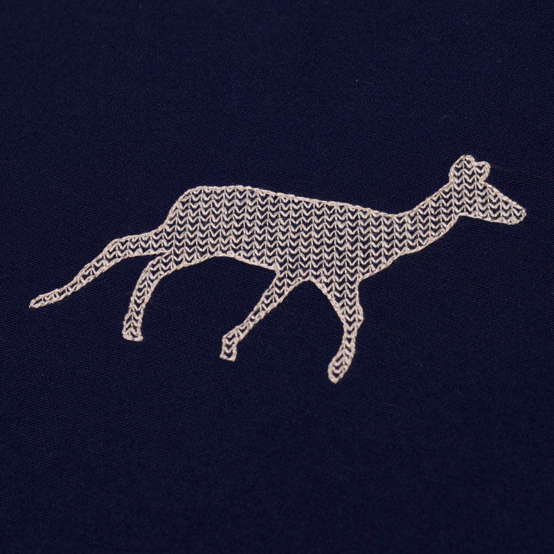 Caribou Embroidery Fabric