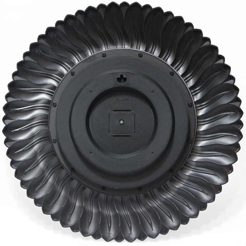Miroir mural rond en plastique Chappory Mirror 21,5 po, Or