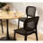 Dining Tables (table Only, No Chairs, Complete With Top And Legs), 31.5 In Mdf Steel Modern Kitchen Table