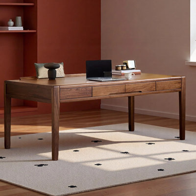 Simple rectangular office desk