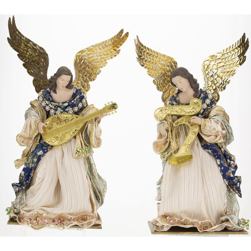 Standing Angel - 21 Inches Set Of 2