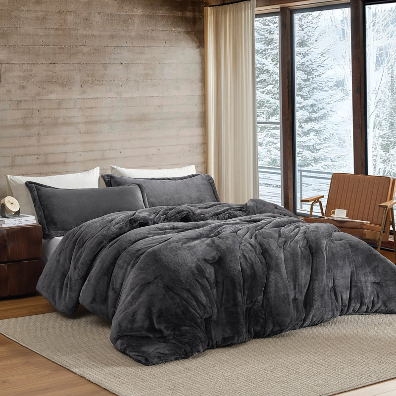 Coma Inducer Oversized Comforter - Me Sooo Comfy - Pewter, King