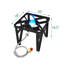 Vivicreate Single Burner Propane Stove 30000 BTU Cast Iron Outdoor Cooker