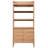 Chittening 4 Shelf 2 Door Bookcase