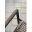 Eiland Armchair - Carbon - Composite Cord Mocha - Set of 2 in , No Cushion