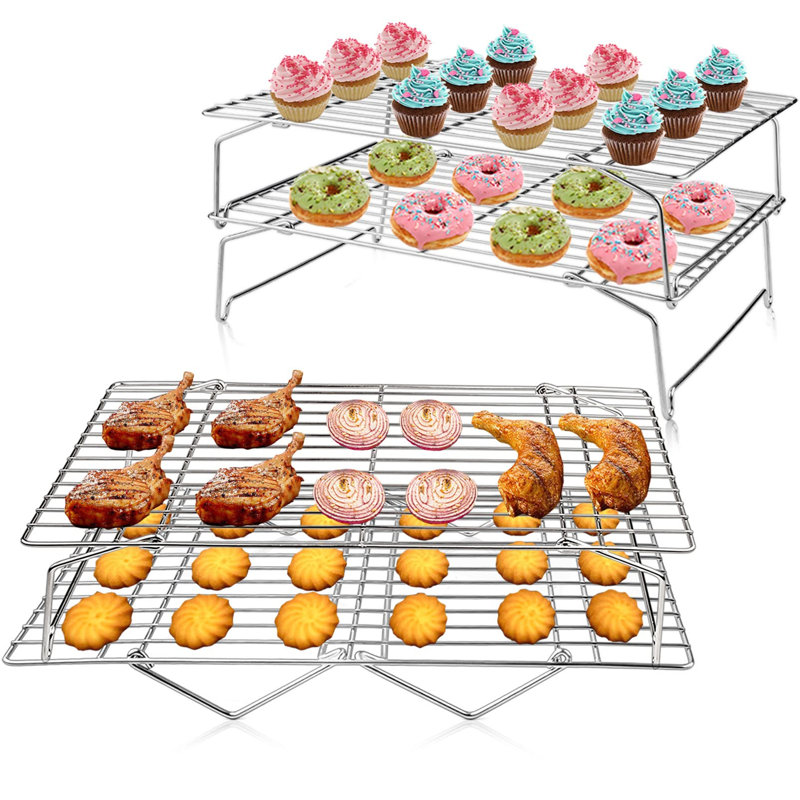 Nbarthome Non-Stick Stainless Steel Cooling Rack