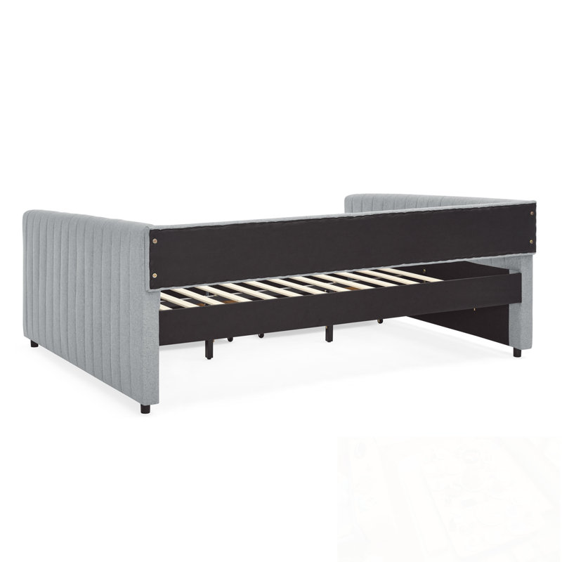 Grand Alianna avec deux tiroirs, Gris