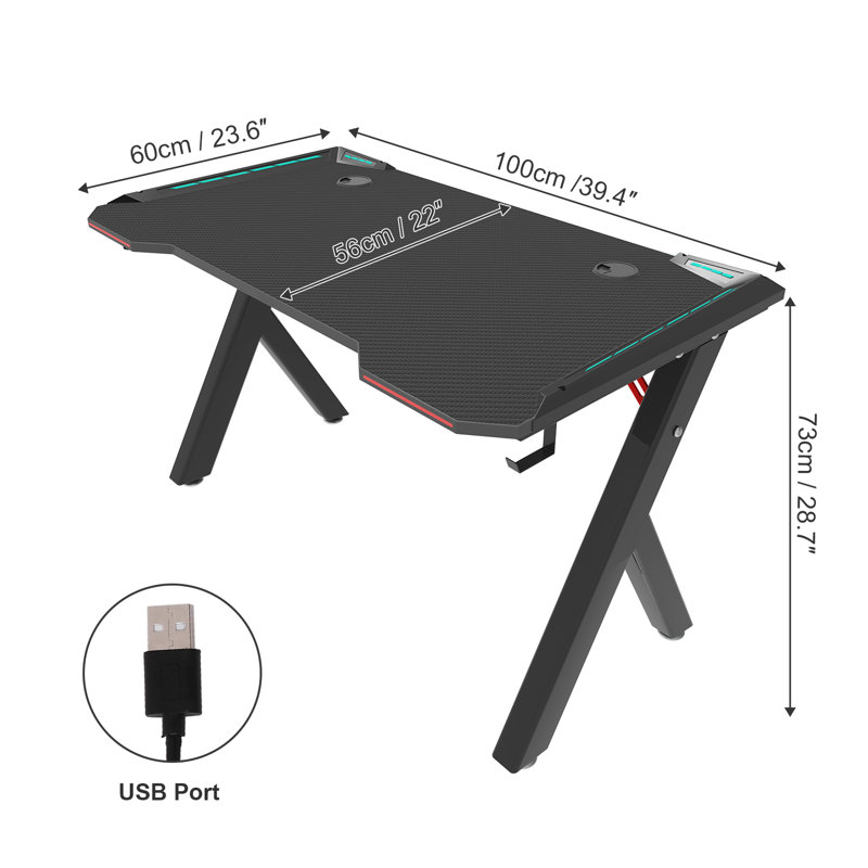 Computer Desks, 73" H x 120" W x 60" D