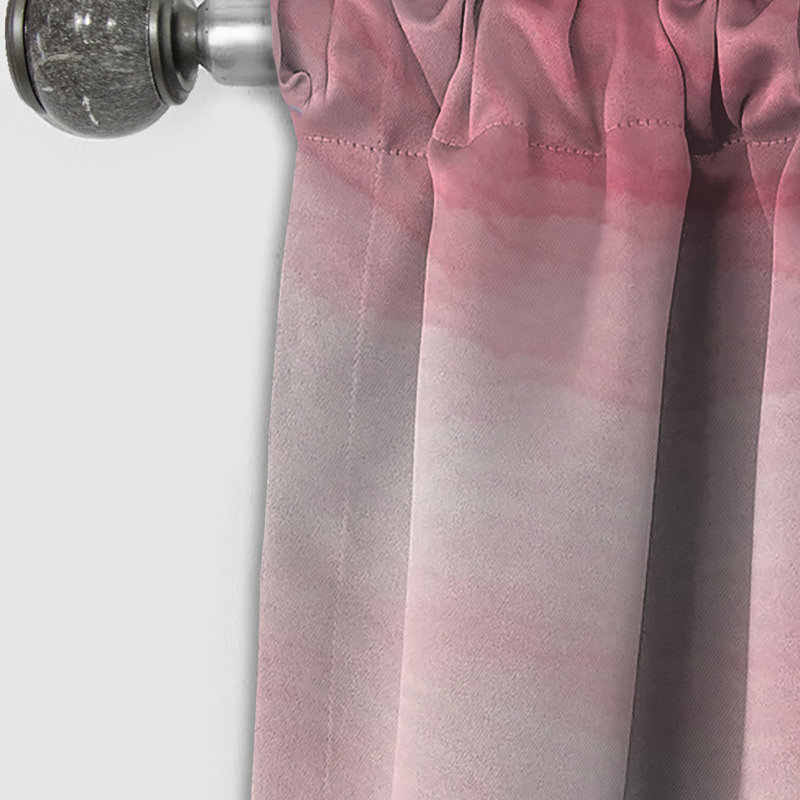 Drago - Abstract Marble Marble Blackout Curtain - 1 Panels, 52" W x 108" L