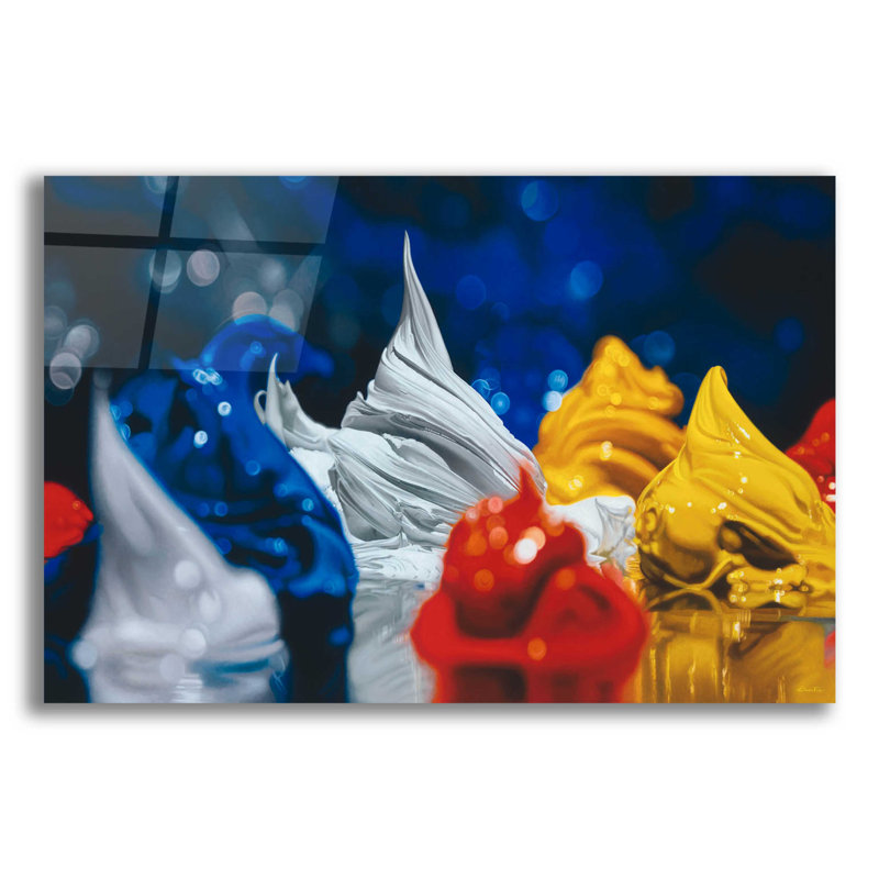 Sur impression plastique / acrylique, L 12 po x H 12 po